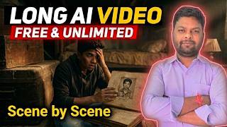 😱 Unlimited Long AI Video Banaye Scene by Scene | long ai video kaise banaye free tool 2026