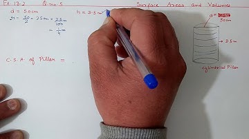 Ch 13 Ex 13.2 Q 5 Surface Areas and Volumes | Ncert Maths Class 9 | Cbse
