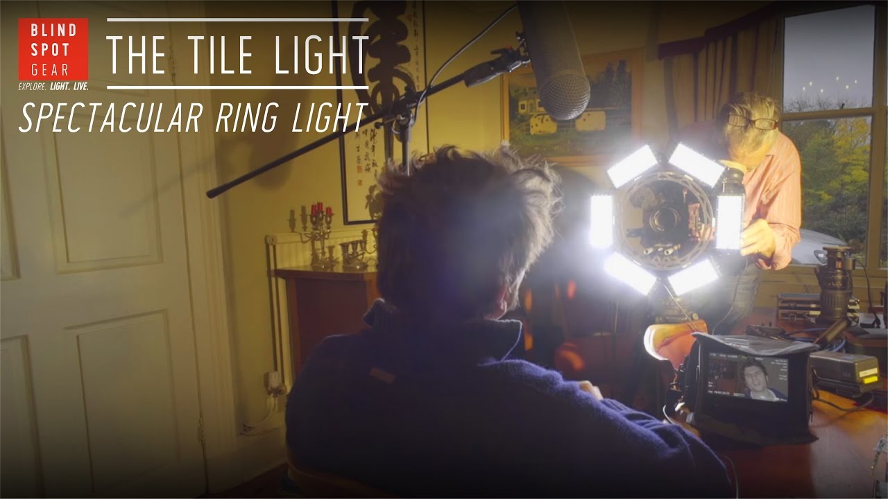The Tile Light - Spectacular Ring Light