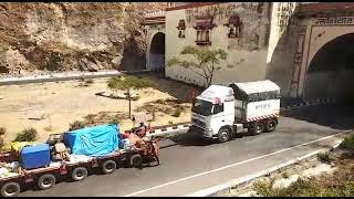 BHEL&#39;s 466 MT stator&#39;s Transportation through tunnel by Allcargo Logistics Ltd