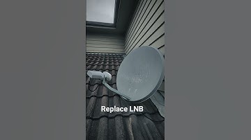The received signal is not good, and the signal is good after replacing the new lnb.