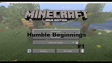 Humble Beginnings - E1: My humble beginning