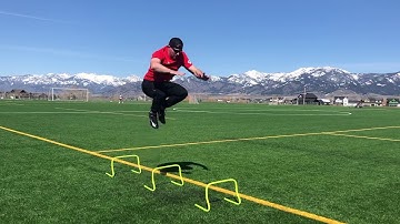 Double Leg Hurdle Jump Progression 1: Single Response