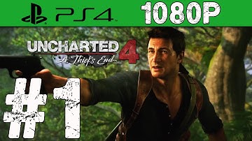 Uncharted 4 Walkthrough Part 1 PS4 - Developer Gameplay Uncharted 4 1080p HD