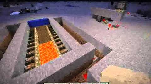 Piston pitfall trap. 1x? 2x? 3x? 4x?   (Very simple) (Connectable to homes)