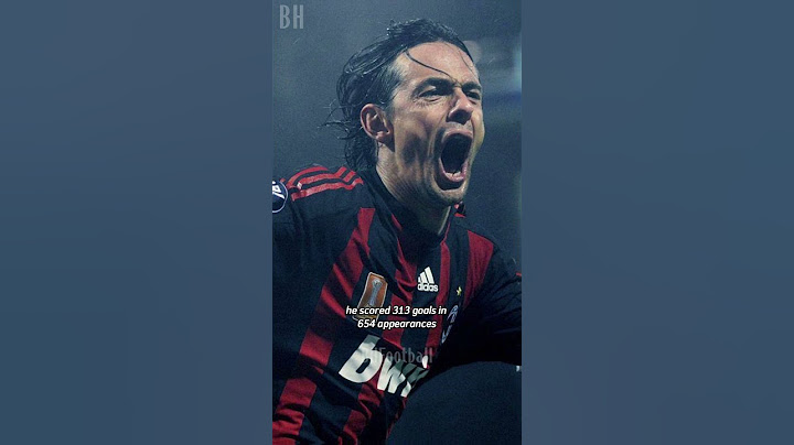 Filippo Inzaghi the 'Ghost' Striker 😱 #shorts #shortsvideo #filippoinzaghi #acmilan