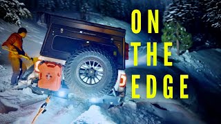 DANGEROUS Cliff Edge TRUCK RESCUE | Frightening Overland Adventure