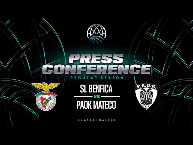 Entrada 'à campeão'. Benfica trava PAOK na Champions de basquetebol