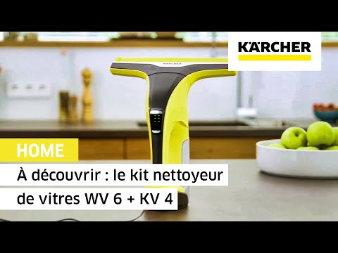 Présentation du nouveau nettoyeur de vitres WV 6