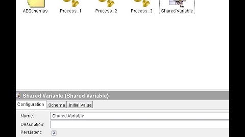Use of Persistent Option in Shared Variable TIBCO