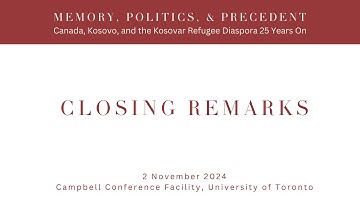 Day 2: Closing Remarks