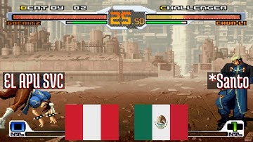 Fightcade FT10: EL APU SVC (PE) vs *Santo (MX) [svcsplus svc SNK vs Capcom Chaos Super Plus]