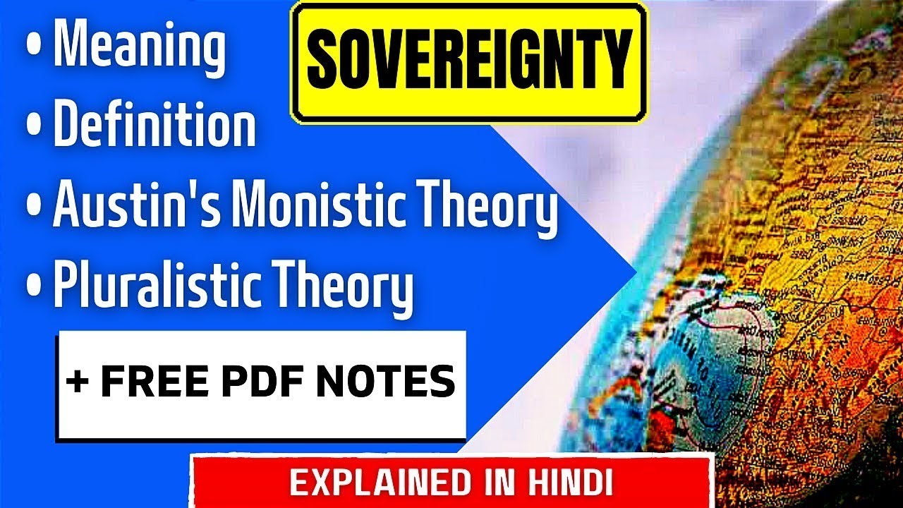POLITICAL SCIENCE: Meaning, Definition of Sovereignty | Monistic ...