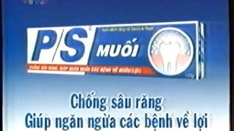 Quảng cáo P/S Muối [Miền Bắc - 30s] | 2001