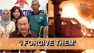 Ngeh forgives alleged arsonists, blames PN for fanning 'flames'