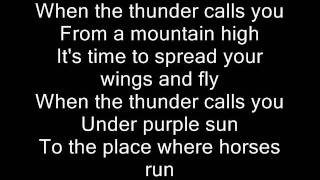 East 17 Thunder album version lyrics on screen chords