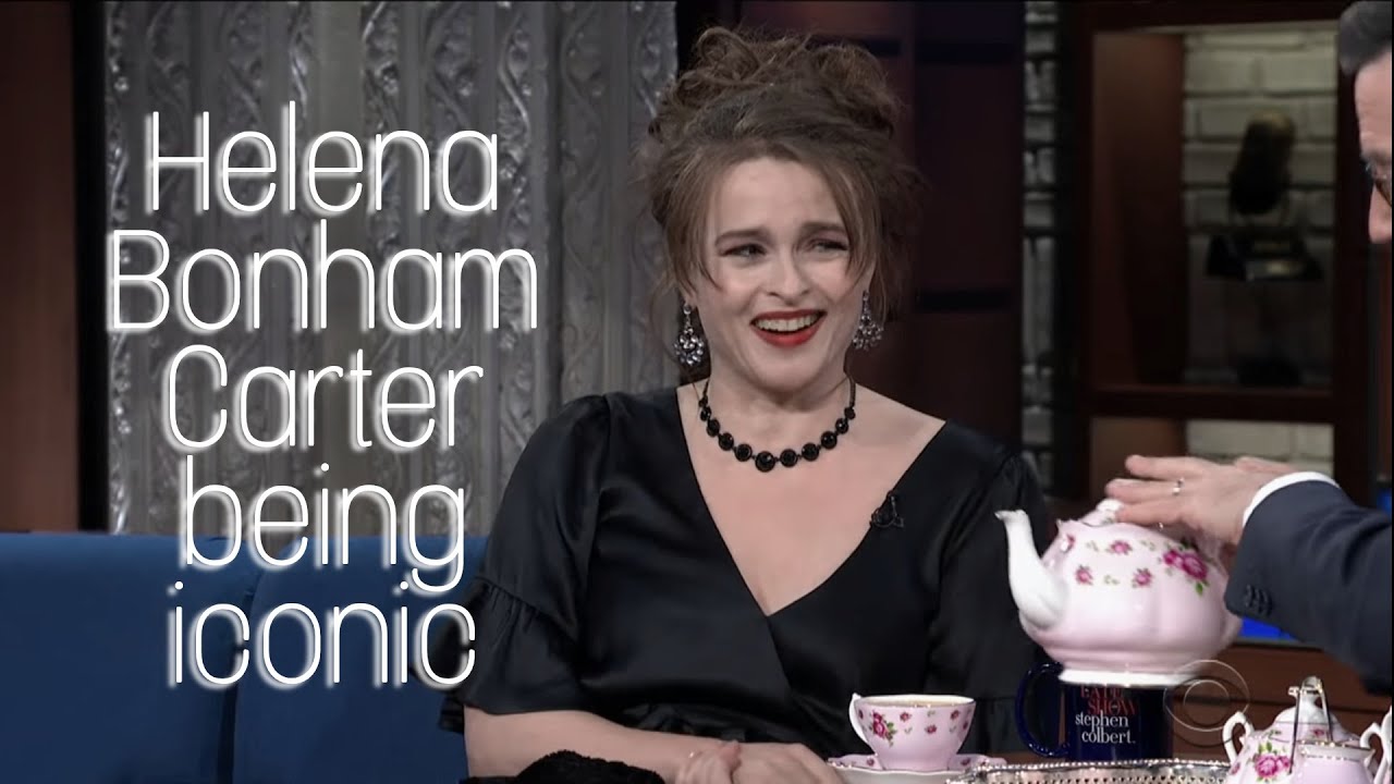 Helena Bonham Carter being iconic for 4 minutes and 33 seconds straight.