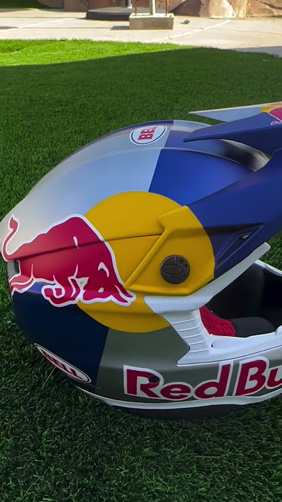 My favorite Redbull Helmet #motocross #redbull