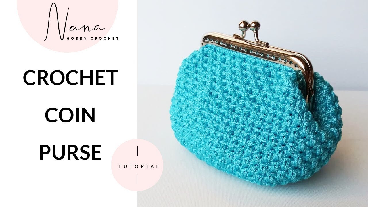 HOW TO CROCHET A COIN PURSE - YouTube