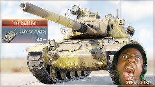 STOCK AMX-30(1972) PAINFUL GRIND Experience 🔥🔥🔥 The WORST STOCK tank in game!