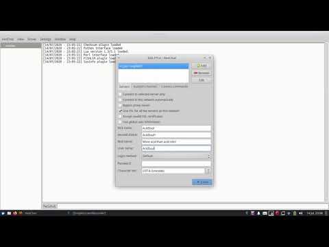 PTirc - Tutorial HexChat - Linux/Windows