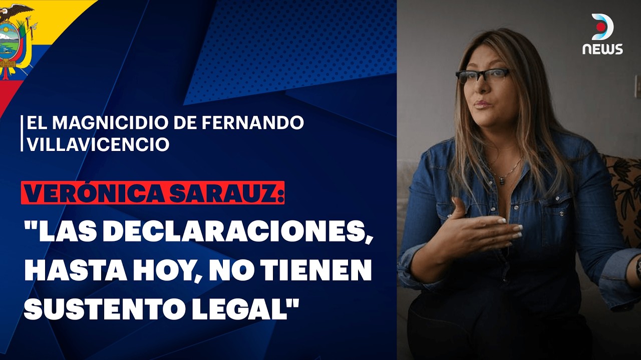 🇪🇨 Verónica Sarauz habló en DNews sobre la acusación de alias “Pipo” y pidió cautela | DNews