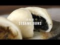 Sesame Bun Recipe (麻蓉飽) with Papa Fung