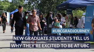 2019 Orientation: Why are you excited to be at UBC?