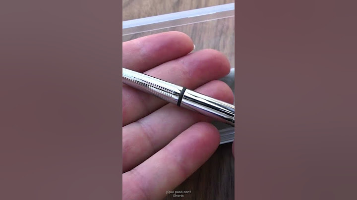 Space Pen el bolígrafo de un millón de dólares para escribir en el espacio 👨‍🚀