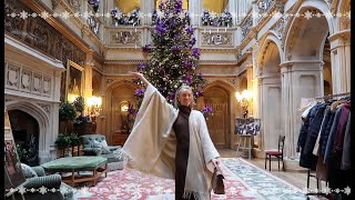 CHRISTMAS AT DOWNTON ABBEY 🎄 A Festive Visit to Highclere Castle 🎄Vlogmas Day 18