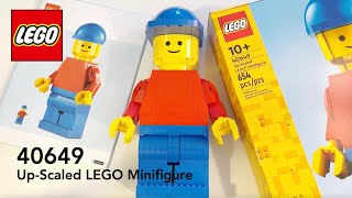 LEGO 40649 Up Scaled LEGO Minifigure Speed Build  HD 1080p