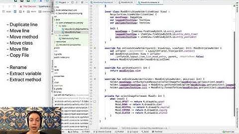 Android Studio Tour 2: Modifying and Refactoring Your Code