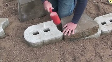 How to Create a Stepped Retaining Wall with Torpedo® Base Block Units