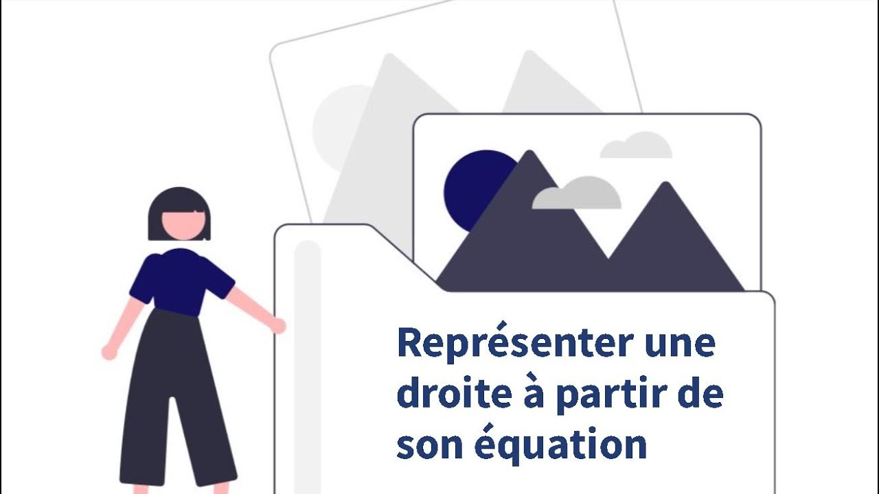 Représenter une droite à partir de son équation