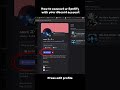 How to connect ur spotify with ur discord account 