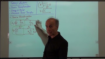 Razavi Basic Circuits Lec 12: Source Transformation, Power & Energy