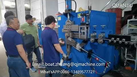 Automatic Hydraulic Flat Strip Metal U Bolt Clamp Making Machine for Customer Training