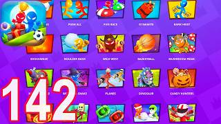 Stickman Party Gameplay Walkthrough Part 142 - Random Funny MiniGames 1 2 3 4 Plyer Free New Update