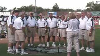2010 Backrow sings the National Anthem @ Elfstrom Stadium