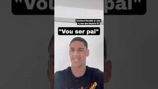 LUVA DE PEDREIRO VAI SER PAI E O FILHO JÁ TEM NOME CRISTIANO RONALDO JR shorts luvadepedreiro