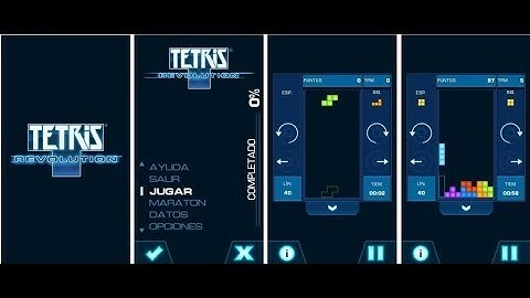Tetris Revolution - Electronic Arts, Inc. (Java Mobile Game)