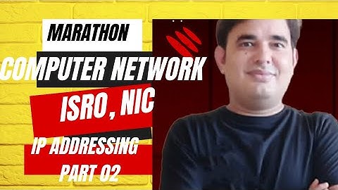 Marathon of Computer Network for ISRO, NIC | ISRO , NIC | By Pankaj Mishra Sir #cse #nic #isro