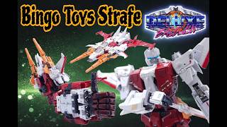 Let's watch a Bingo Toys Masterpiece Hertz Transformer Review. (AKA Strafe)