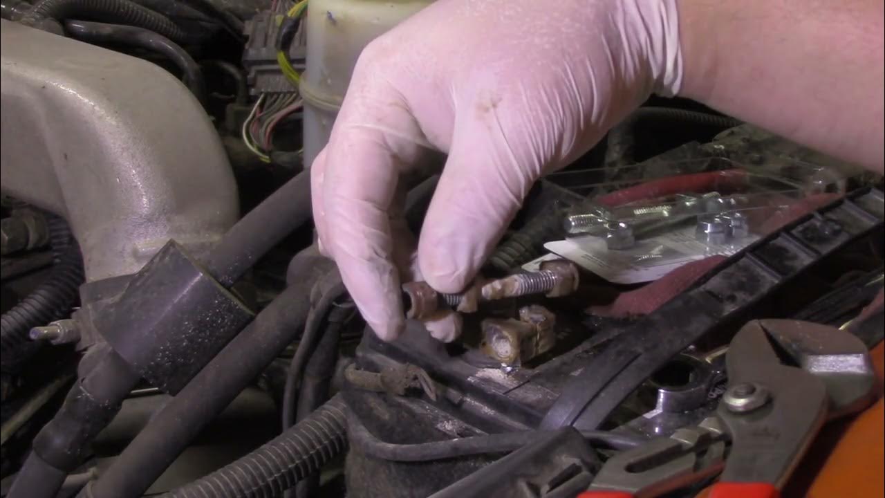 Battery Bolt Replacement Tip YouTube