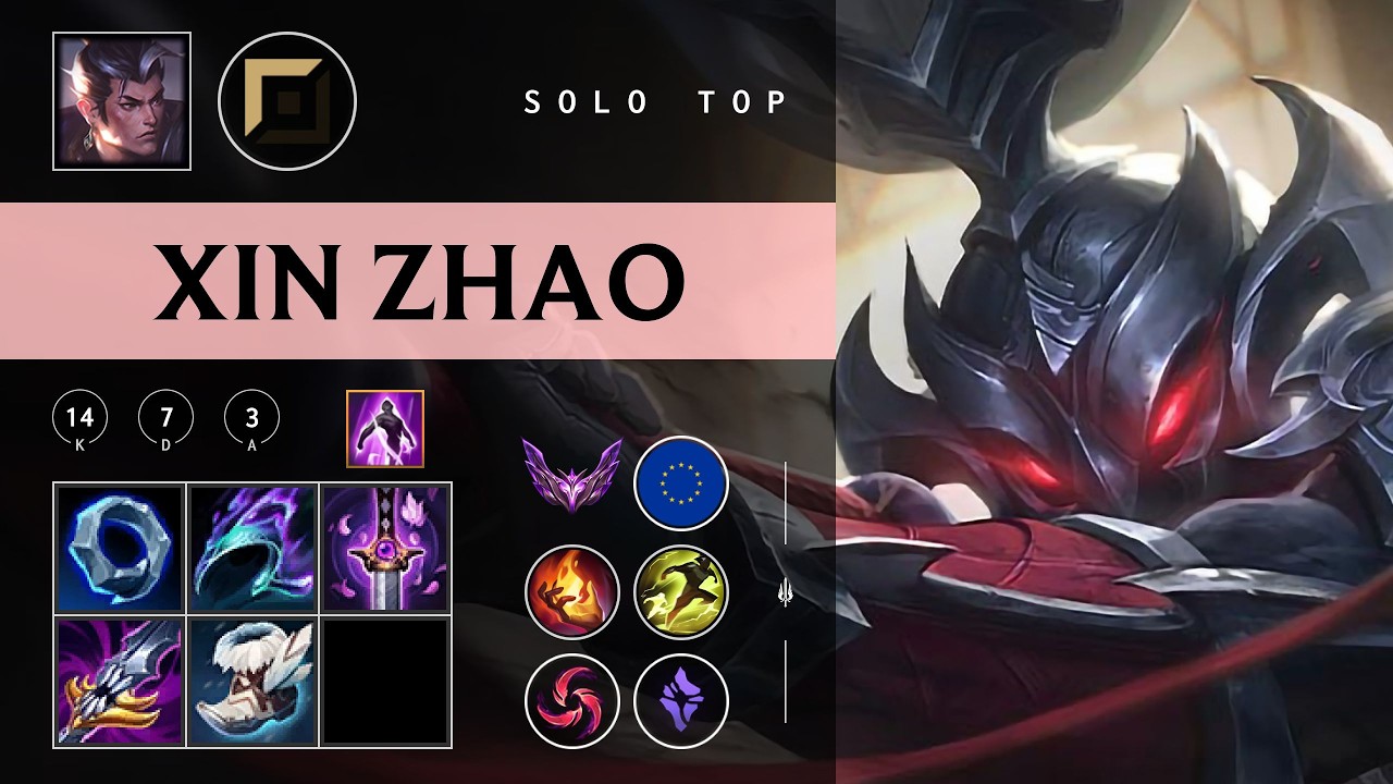 Xin Zhao Top vs Quinn - EUW Master Patch 26.03