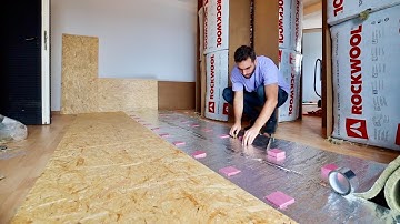 RECORDING STUDIO FLOATING FLOOR CONSTRUCTION