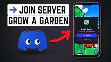 How To Join or Leave Roblox Grow a Garden Discord Server on Mobile/PC