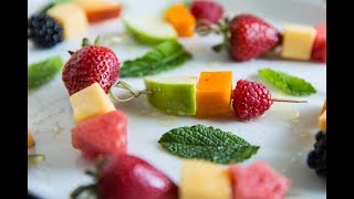 Simple and refreshing, these cheese fruit skewers make a quick snack
for summer, after school, or any party! colorful kid-friendly, too.
get the ...