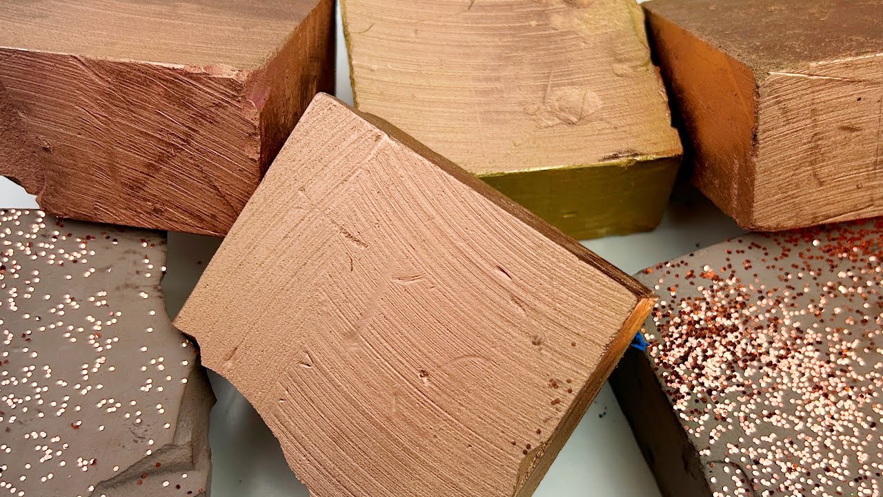 GYM CHALK★Colored chalk★Crispy powder★Oddly satisfying video★ - YouTube