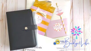 HOW TO USE AVERY PRINTABLE LABELS FOR CASH ENVELOPES ● HUAXUS SAVING MONEY BINDER KIT FOR BEGINNERS
